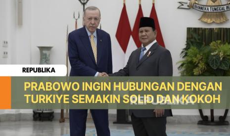 Presiden RI Prabowo Subianto dan Presiden Turki Recep Tayyib Erdogan menekan 11 nota kesepahaman (MoU) di Istana Kepresiden Bogor, Jawa Barat, Rabu (12/2/2025). 