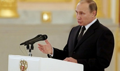 Presiden Rusia Vladimir Putin 