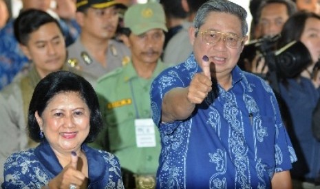 SBY bersama Ani Yudhoyono