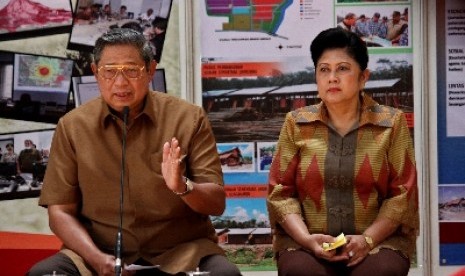 Presiden SBY beserta ibu Negara