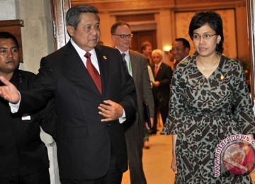 Presiden SBY dan Sri Mulyani Indrawati