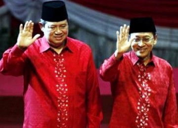 Presiden SBY dan Wapres Boediono