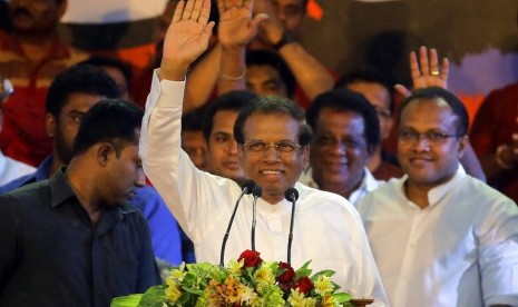 Presiden Sri Lanka Maithripala Sirisena.