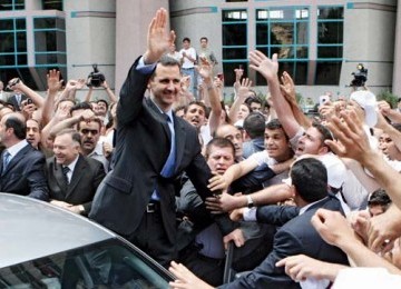 Presiden Suriah Bashar al-Assad 