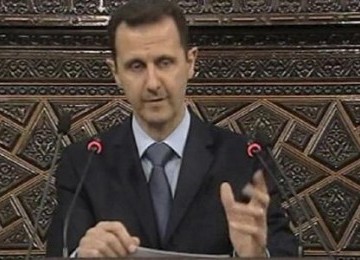 Presiden Suriah Bashar al-Assad 