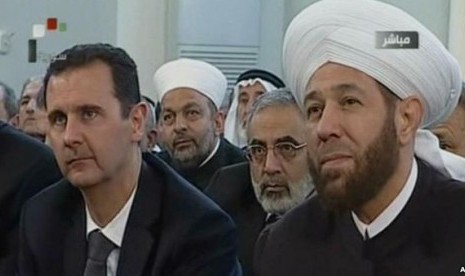 Presiden Suriah Bashar al Assad hadiri Maulud Nabi