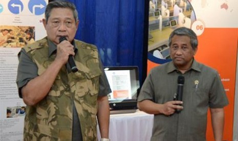 Presiden Susilo Bambang Yudhoyono dan Mendikbud M Nuh