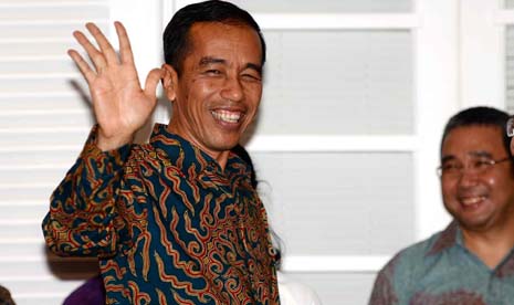 Presiden terpilih Joko Widodo