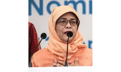 Presiden terpilih Malaysia Halimah Yacob 