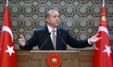 Presiden Turki Reccep Tayyib Erdogan