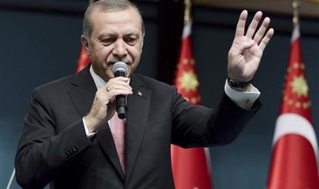 Turkish President Recep Tayyip Erdogan announced three month of emergency status (July 20, 2016), following a failed attempted coup a week earlier.