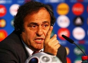 Presiden UEFA Michael Platini