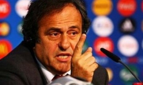 Presiden UEFA Michael Platini