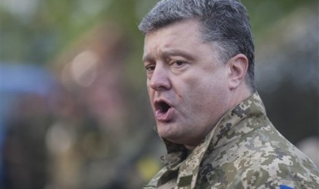 Presiden Ukraina Petro Poroshenko.