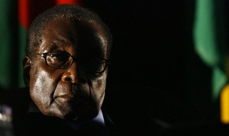 Presiden Zimbabwe Robert Mugabe.