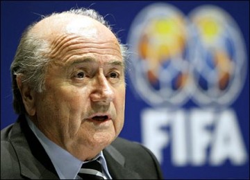 Presiden FIFA Joseph (Sepp) Blatter