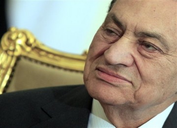 Presiden Hosni Mubarak jelang saat-saat terakhirnya memimpin.