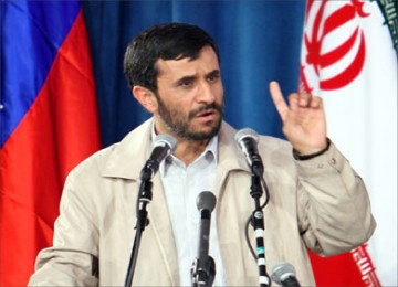 Presiden Iran Mahmoud Ahmadinejad