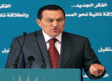 Presiden Mesir Hosni Mubarak