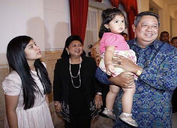 Presiden SBY dan keluarga