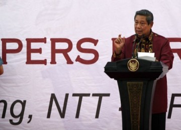 Presiden SBY di Peringatan Hari Pers Nasional, Rabu.