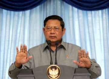 Presiden Susilo Bambang Yudhoyono