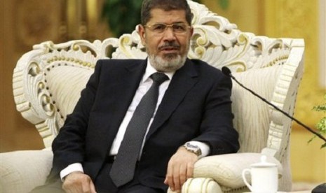 President Mohammed Mursi of Egypt (file photo)