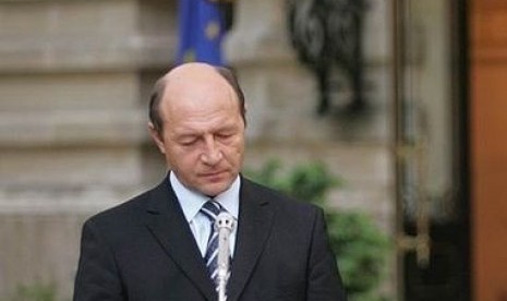 President of Romania, Traian Basescu (file photo)