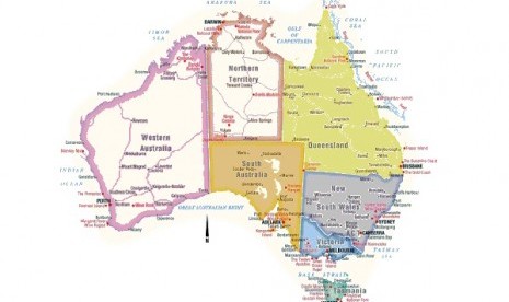 President Susilo Bambang Yudhoyono plans to meet Australian prime minister Julia Gillard at the Indonesia-Australia Annual Leaders` Meeting in Darwin, Australia. (Map of Australia)