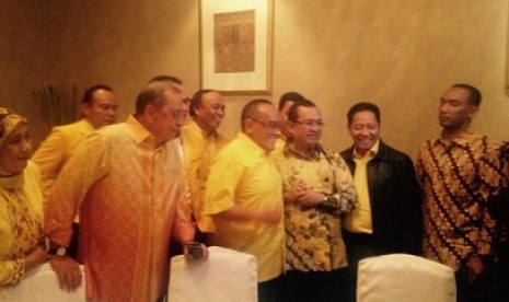 Priyo Budi Santoso hadir di Rapimnas Golkar kubu Aburizal Bakrie, Jumat (12/6).