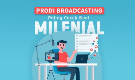 Prodi Broadcasting Universitas BSI sangat cocok untuk generasi milenial.