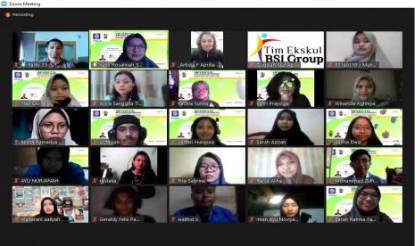 Prodi Sastra Inggris (S1) dan Bahasa Inggris (D3) UBSI sukses menggelar webinar tentang pentingnya  public speaking.