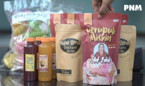 Produk kerupuk kencur Kelompok Wanita Tani Kedawung.