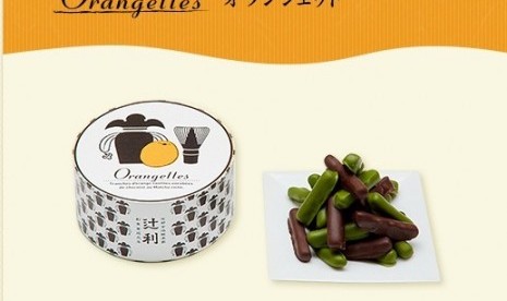 Produk terbaru teh hijau Tsujiri yang dikombinasikan dengan cokelat Prancis.