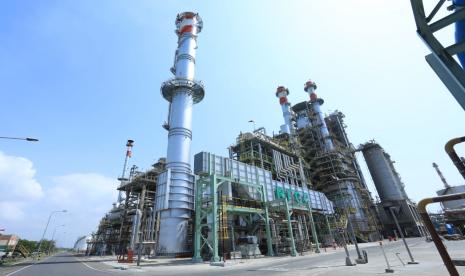 Kilang Refinery Unit Pertamina. ilustrasi