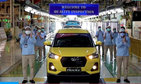 Penjualan Daihatsu naik 30 persen di awal semeter dua 2021.