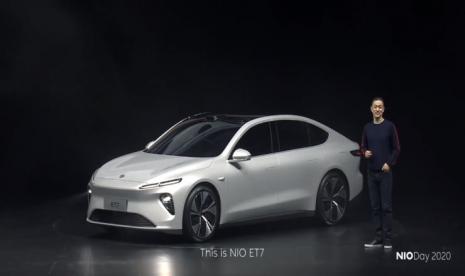 Produsen kendaraan listrik China, Nio Inc meluncurkan model sedan pertamanya, Sabtu (9/1). 