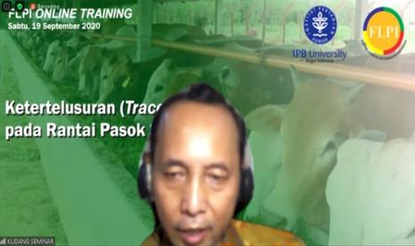 Prof Kudang Boro Seminar, dekan Fakultas Teknologi Pertanian IPB University dan pakar komputasi pertanian.