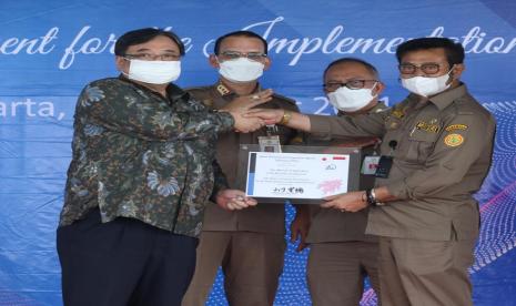 Program asuransi pertanian yang di inisiasi Kementerian Pertanian (Kementan) mendapat apresiasi dari Badan Kerja Sama Internasional Jepang, atau JICA (Japan International Cooperation Agency).