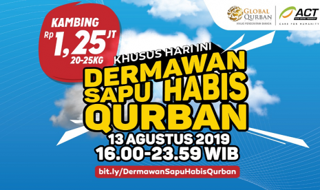 Program Dermawan Sapu Habis Qurban.