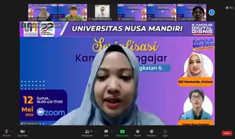 Program Kampus Mengajar Angkatan 6 Tahun 2023 Universitas Nusa Mandiri (UNM) telah dibuka pendaftarannya mulai 8 Mei hingga 28 Mei 2023.