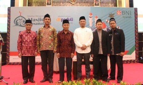 Program Pelatihan Manajemen Masjid di Mataram Nusa Tenggara Barat (NTB) di Golden Palace Hotel, Mataram, Sabtu (23/3).