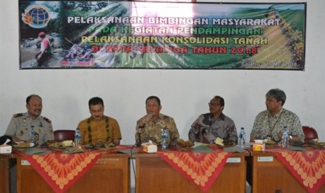 Program Reforma Agraria melalui Konsolidasi Tanah dengan konsep agrowisata di Kelurahan Kauman Kidul, Kecamatan Sidorejo, Kota Salatiga, Jawa Tengah.