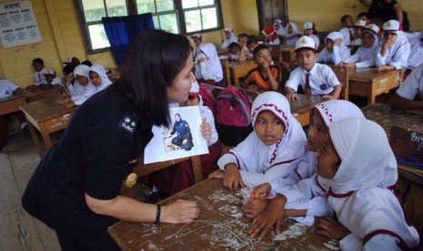 Program seribu buku yang digagas Bea Cukai Jambi.