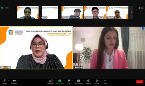 Program Studi (Prodi) Bisnis Digital Universitas Siber Indonesia atau Cyber University yang dulunya Bernama BRI Institute sukes menyelenggarakan kegiatan Kuliah Umum dan Sharing Session. 