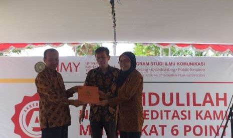 Program Studi (Prodi) Ilmu Komunikasi Universitas Muhammadiyah Yogyakarta (UMY) kembali berhasil mendapatkan akreditasi A dengan nilai 367.