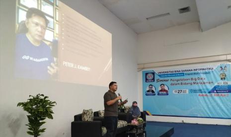 Program Studi (Prodi) Manajemen Universitas BSI (Bina Sarana Informatika) menggelar seminar bertajuk ‘Pengelolaan Big Data Dalam Bidang Manajemen’.