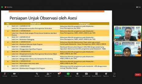 Program Studi (Prodi) Sistem Informasi, Fakultas Teknik & Informatika Universitas BSI (Bina Sarana Informatika), mengadakan Sertifikasi Programmer, guna menciptakan lulusan yang kompeten, khususnya dibidang programmer dan untuk meningkatkan kualitas lulusannya. 