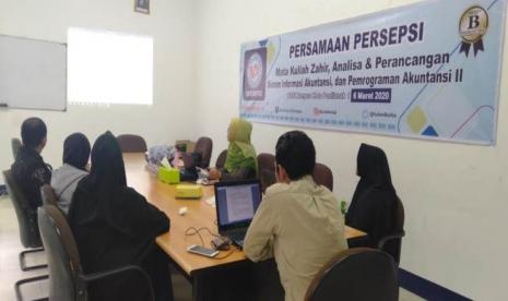 Program Studi Sistem Informasi Akuntansi (Prodi SIA) UBSI Kampus Kota Pontianak menggelar kegiatan Persamaan Persepsi Mata Kuliah UBSI Kampus Kota Pontianak, Jum