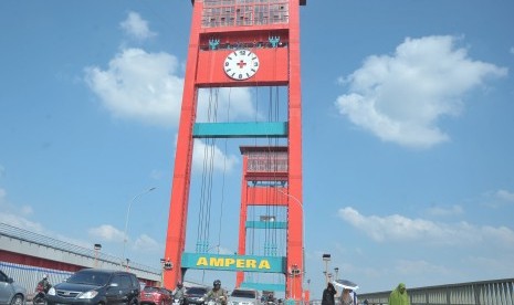 Jembatan Ampera Palembang (ilustrasi) 